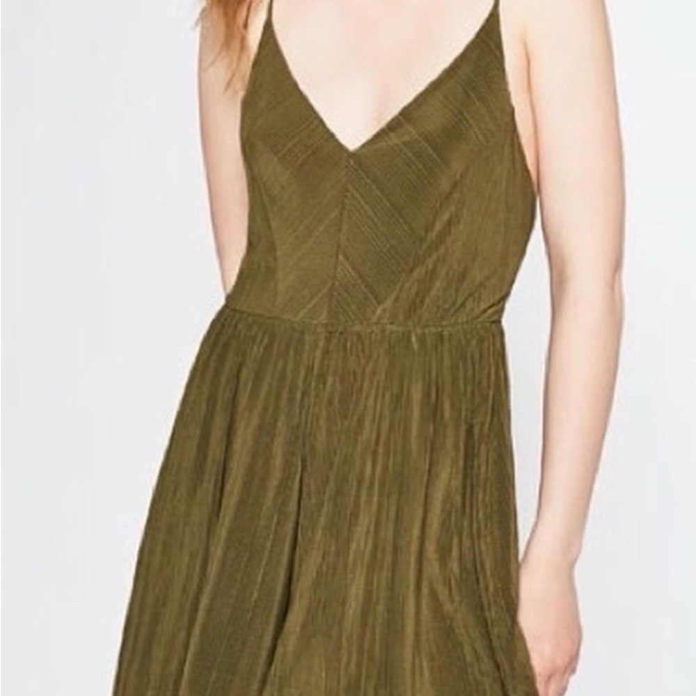 ZARA Olive Romper